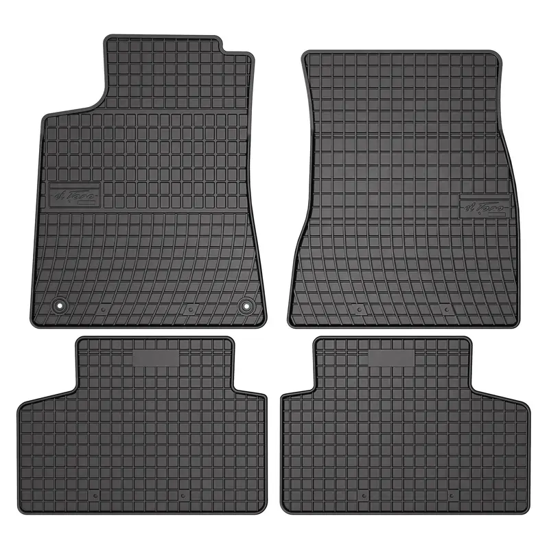 OMAC Tapis de Sol pour Mercedes Classe GLB X247 2019-2026 Caoutchouc Noir