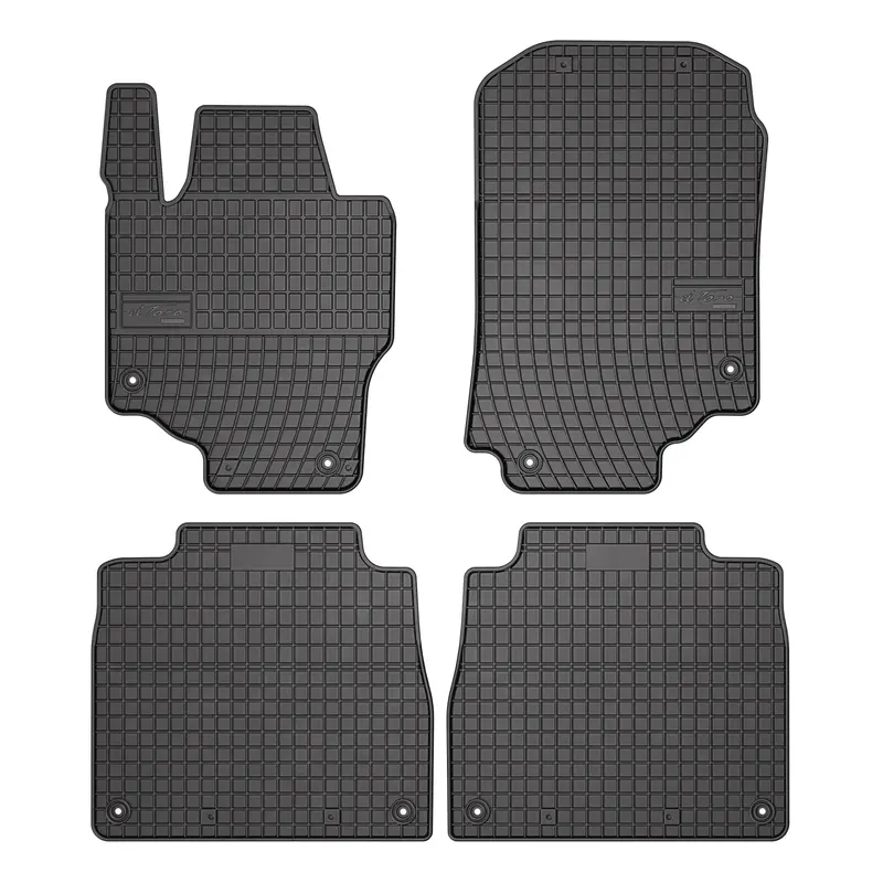 OMAC Tapis de Sol pour Mercedes Classe GLS X167 2020-2026 Caoutchouc Noir