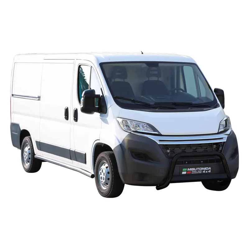 Pare-buffle Avant pour Citroen Jumper 2014-2026 63 mm en Acier Noir