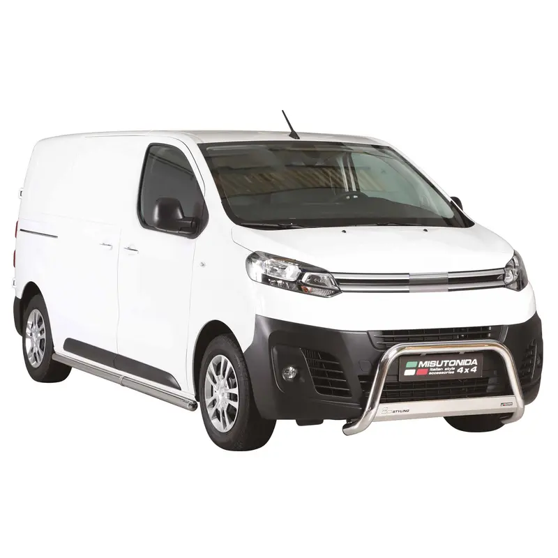 Pare-buffle Avant pour Citroen Jumpy 2016-2026 63 mm en Acier Gris