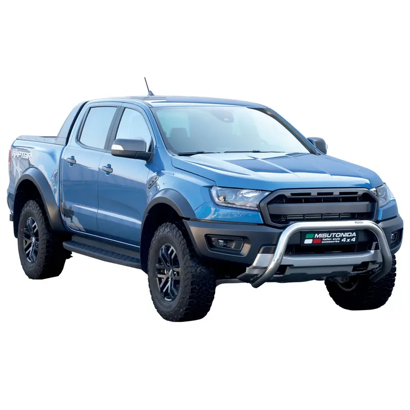 Pare-buffle Avant pour Ford Ranger Raptor 2019-2022 76 mm en Acier Gris