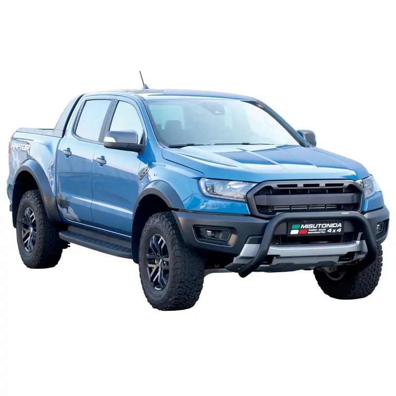 Pare-buffle Avant pour Ford Ranger Raptor 2019-2022 76 mm en Acier Noir