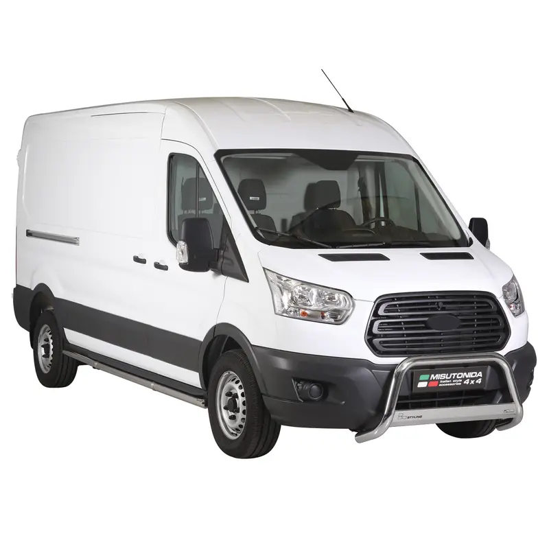 Pare-buffle Avant pour Ford Transit 2015-2026 63 mm en Acier Gris