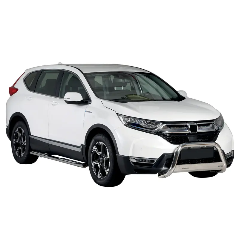 Pare-buffle Avant pour Honda CR-V VH 2017-2022 63 mm en Acier Gris