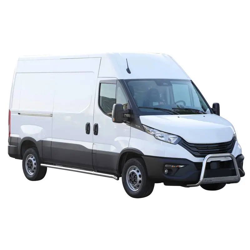 Pare-Buffle Avant Pour Iveco Daily dès 2024 Ø63mm Acier Inoxydable Argent