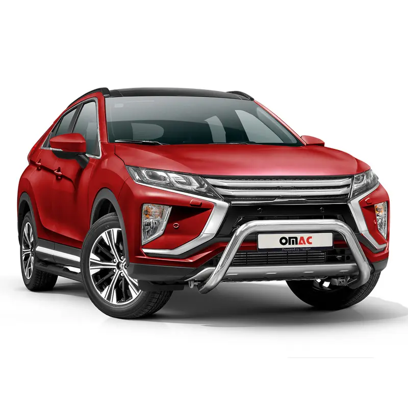 Pare-Buffle Avant Pour Mitsubishi Eclipse Cross 2018-2019 en Argent