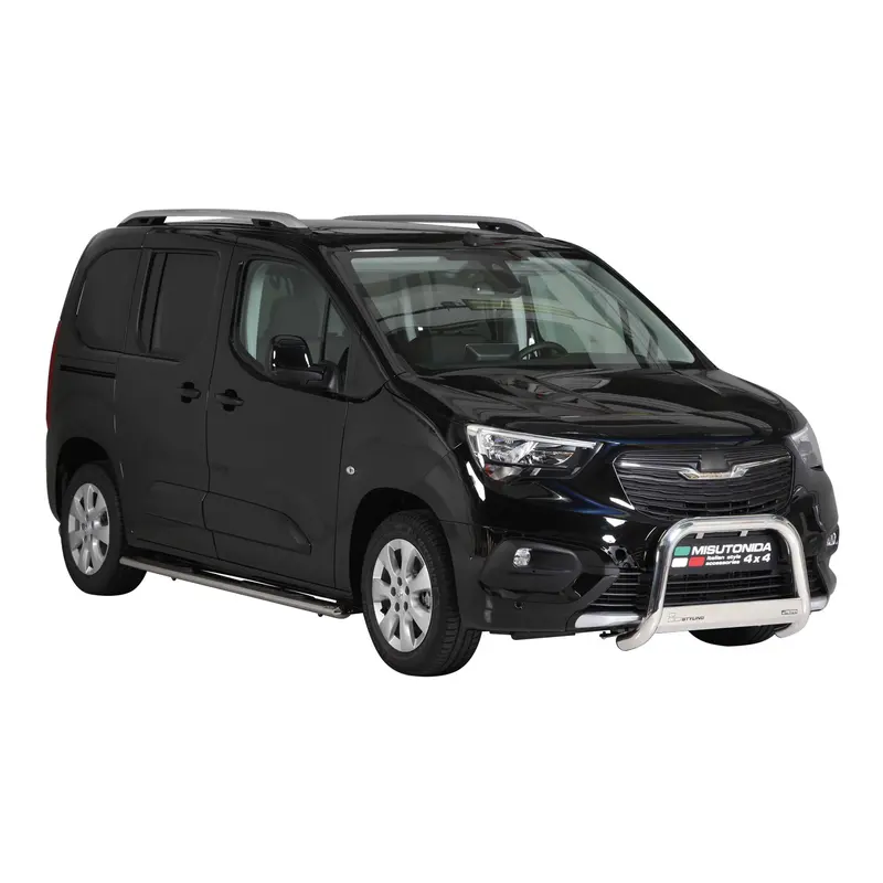 Pare-buffle Avant pour Opel Combo E 2019-2026 63 mm en Acier Gris