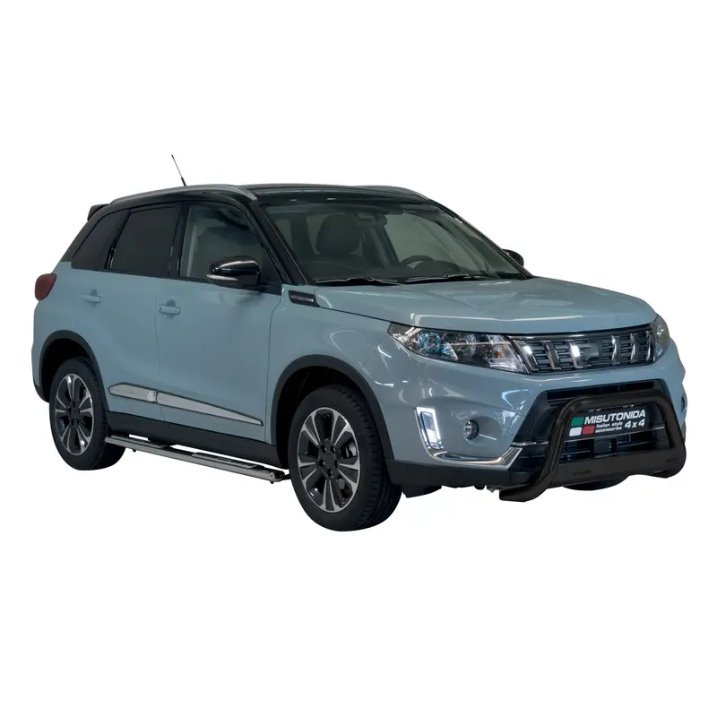 Pare-buffle Avant pour Suzuki Vitara 2019-2026 63 mm en Acier Noir