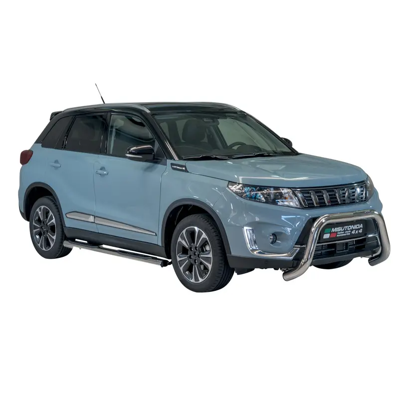 Pare-buffle Avant pour Suzuki Vitara 2019-2026 76 mm en Acier Gris