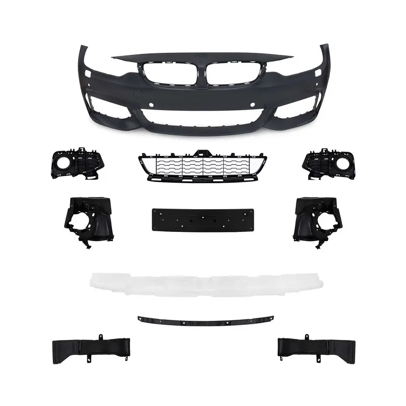 Pare-choc bumper sport-look SRA PDC PP pour BMW Series 4 F32 F33 F36 2013-2021