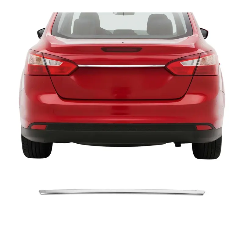 Poignée de Coffre Arrière pour Ford Focus Berline mk3 2011-2018 acier inoxydable