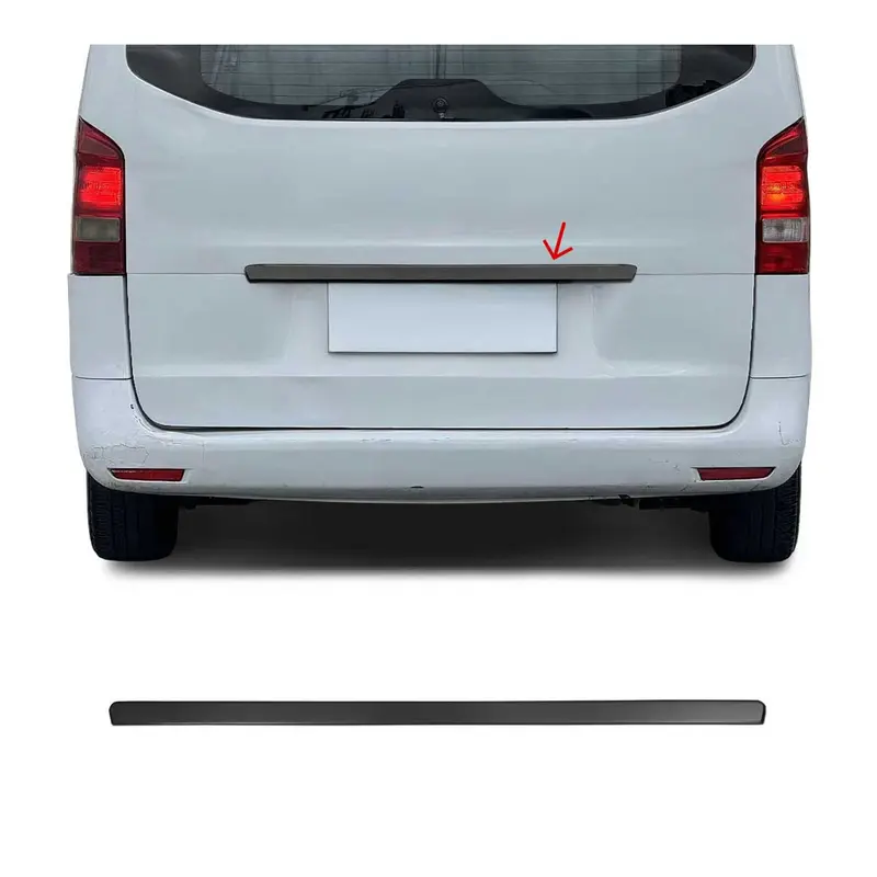 Poignée de Coffre Arrière pour Mercedes Vito W447 2014-2026 acier inox foncé