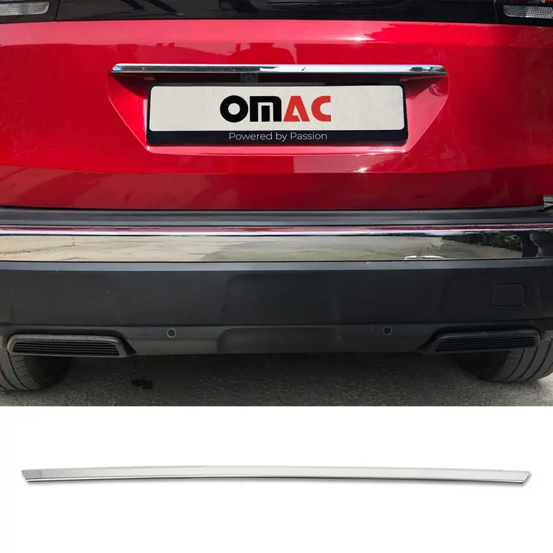Poignée de Coffre Arrière pour Peugeot 3008 II 2016-2023 acier inox chromé