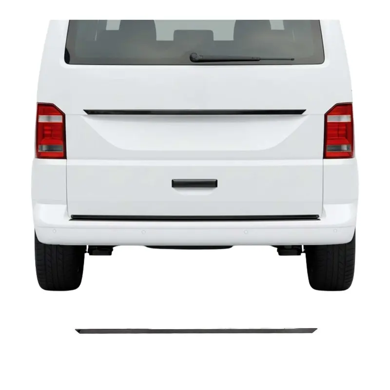 Poignée de Coffre Arrière pour VW T6 T6.1 Transporter 2015-2024 acier inox foncé