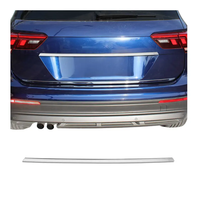 Poignée de Coffre Arrière pour VW Tiguan mk2 2016-2024 acier inox