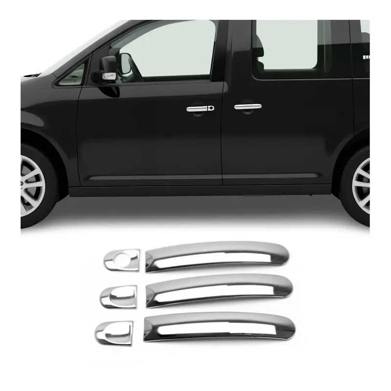 Poignée de porte latérale pour VW T6 T6.1 Transporter 2015-2024 H1 3Portes Acier