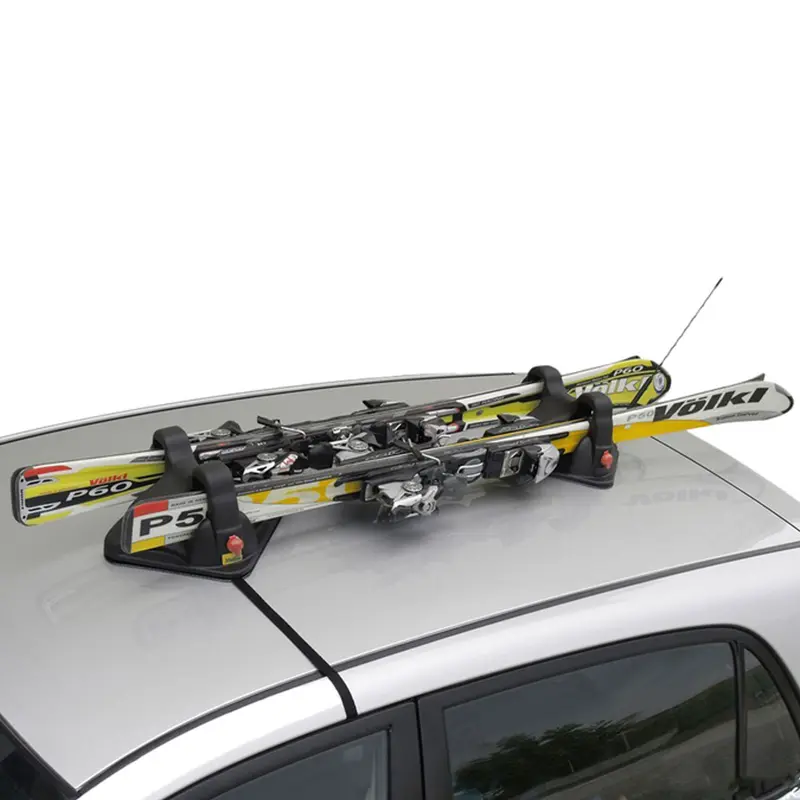 Porte-Skis Menabo Porte-Snowboard Magnétique Universel Verrouillable Noir 2x