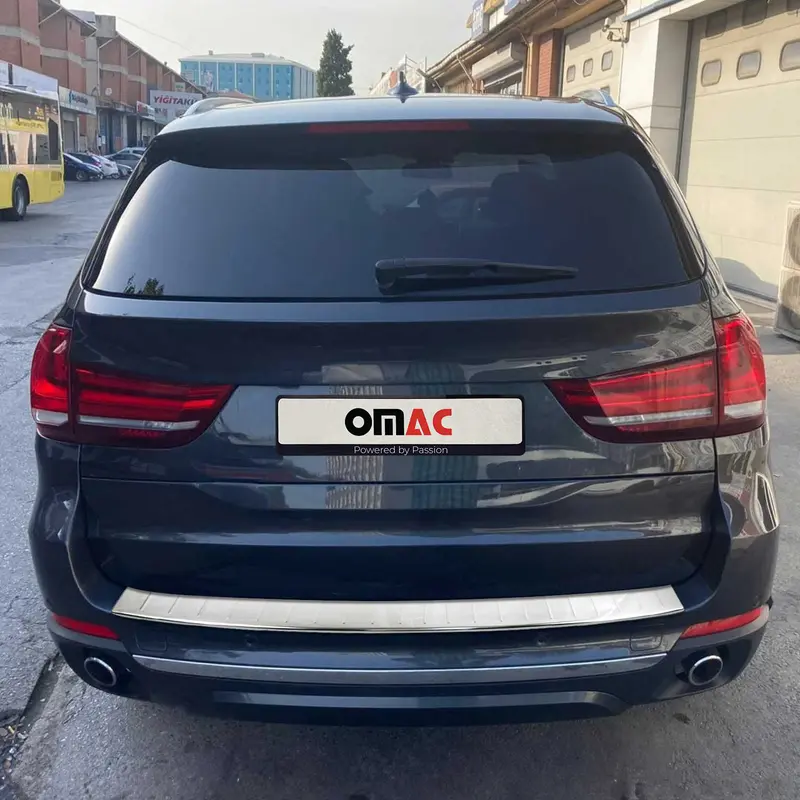 Protection de Pare-Chocs Arrière pour BMW X5 F15 2013-2018 Inox finition polie