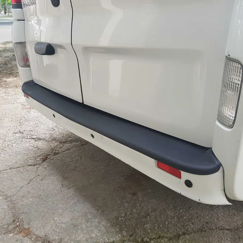 Protection de Pare-Chocs Arrière pour Fiat Talento 2016-2020 Acrylique noir mat