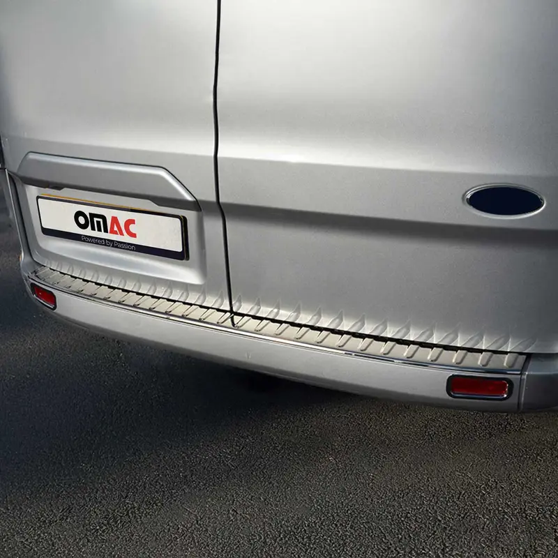 Protection de Pare-Chocs Arrière pour Ford Tourneo Custom I 2012-2023 Inox polie