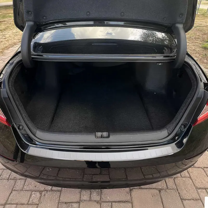 Protection de Pare-Chocs Arrière pour Honda Accord Berline 2018-2026 Inox polie