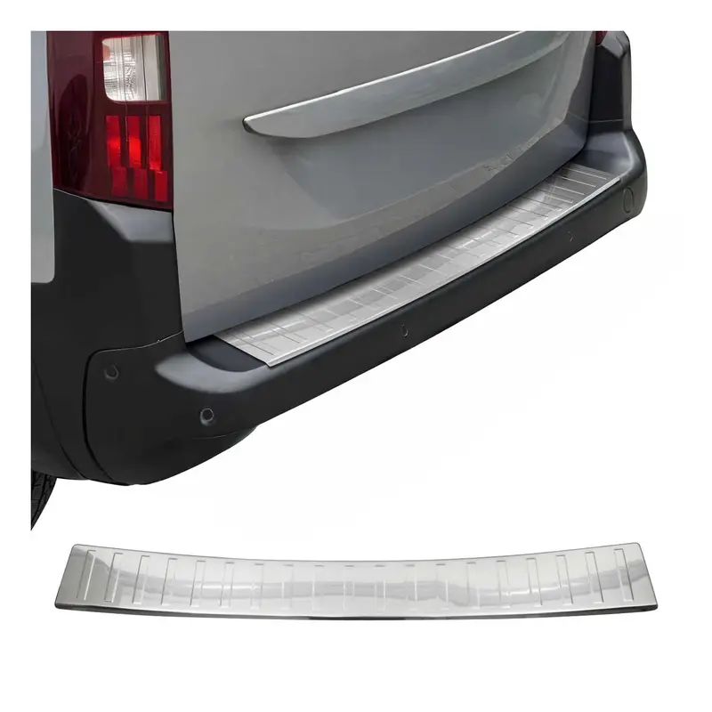 Protection de Pare-Chocs Arrière pour Opel Combo E 2019-2026 Inox finition polie