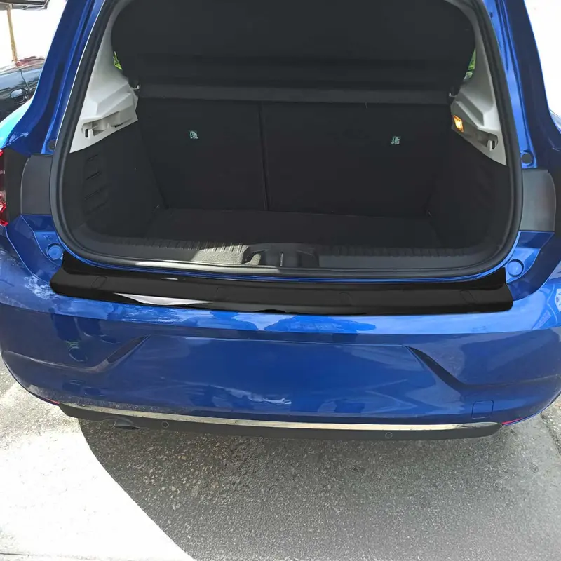 Protection de Pare-Chocs Arrière pour Renault Clio V 2019-25 Acryl noir brillant