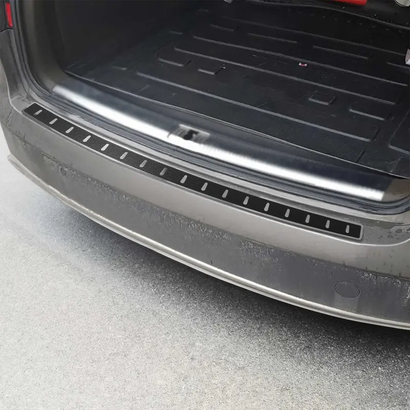 Protection de Pare-Chocs pour Audi A4 B8 Break / Allroad 2008-15 Inox carbone