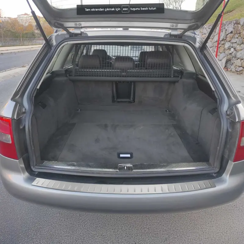 Protection de Pare-Chocs pour Audi A6 C5 Break 1997-05 Inox brossée