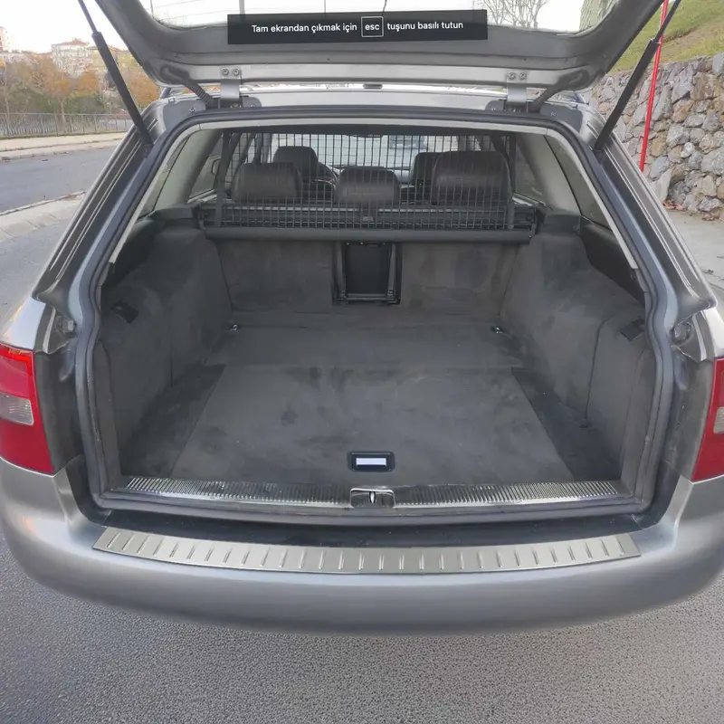 Protection de Pare-Chocs pour Audi A6 C5 Break / Allroad 1997-2005 Inox polie