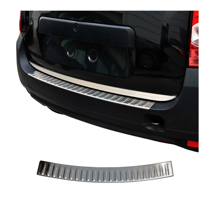 Protection de Pare-Chocs pour Dacia Duster I 2010-2017 Inox finition polie