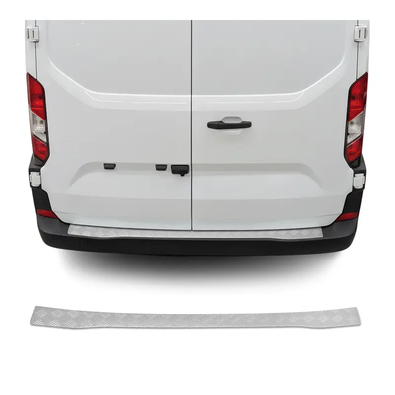 Protection de Pare-Chocs pour Ford Transit Custom / Tourneo Custom 2023-26 Alu