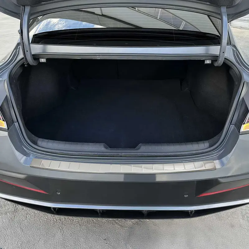 Protection de Pare-Chocs pour Hyundai Elantra VI 2019-2020 Facelift Inox polie