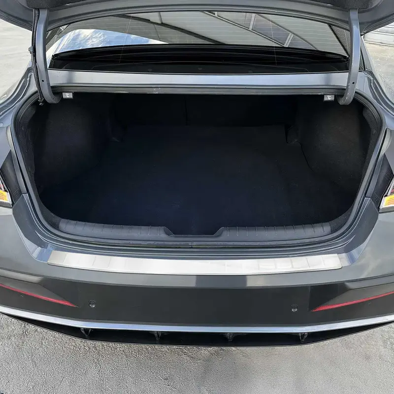 Protection de Pare-Chocs pour Hyundai Elantra VI 2019-2020 FL Inox brossée