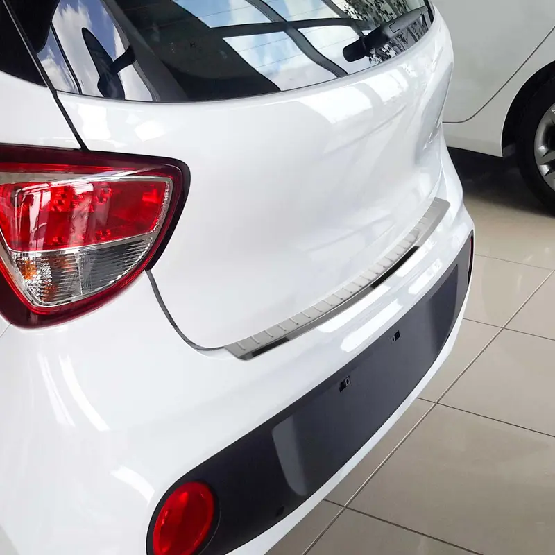 Protection de Pare-Chocs pour Hyundai i10 II Hatchback 2017-2019 Facelift inox