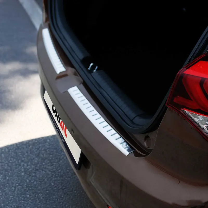 Protection de Pare-Chocs pour Hyundai i20 II Hatchback 2014-2018 Pre-FL polie