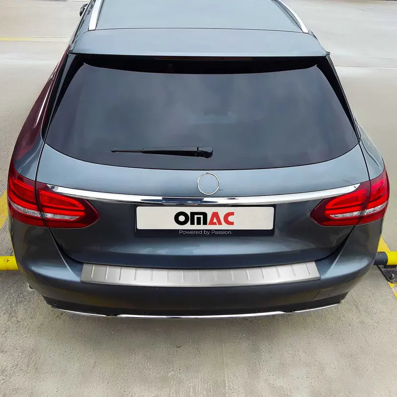 Protection de Pare-Chocs pour Mercedes Classe C S205 2014-2021 Inox brossée