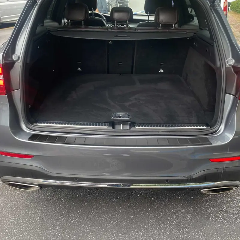 Protection de Pare-Chocs pour Mercedes GLC X253 2015-2022 Inox dark chrome