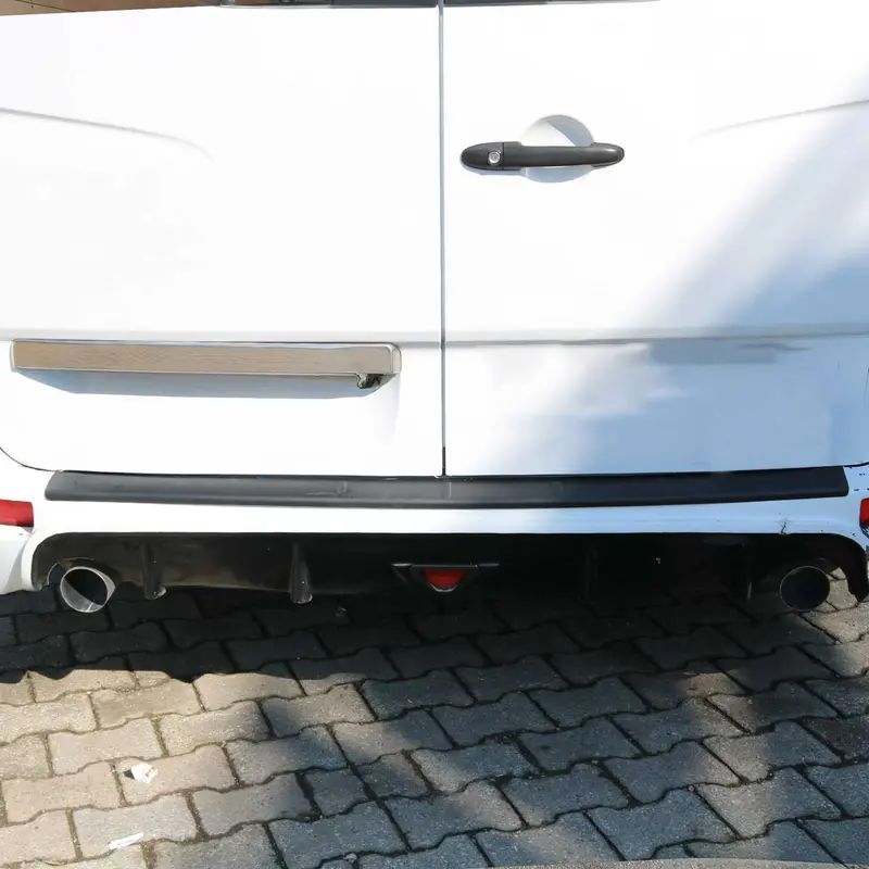 Protection de Pare-Chocs pour Mercedes Sprinter W907 2018-2026 Acryl noir mat