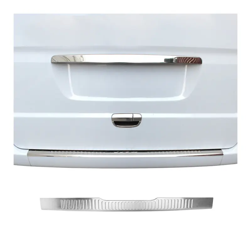 Protection de Pare-Chocs pour Mercedes Vito W639 2003-2014 Inox brossée