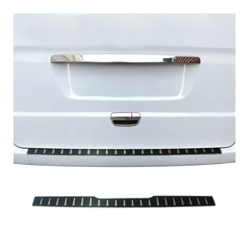 Protection de Pare-Chocs pour Mercedes Vito W639 2003-2014 Inox film carbone