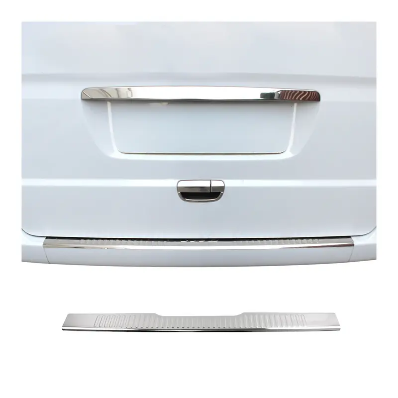 Protection de Pare-Chocs pour Mercedes Vito W639 2003-2014 Inox finition polie
