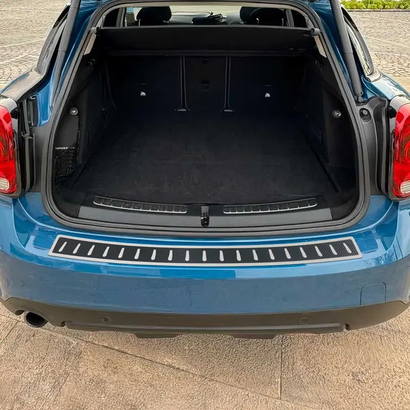Protection de Pare-Chocs pour Mini Countryman F60 2017-2023 Inox film carbone