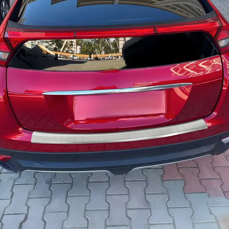 Protection de Pare-Chocs pour Mitsubishi Eclipse Cross 2018-2020 Pre-FL Inox