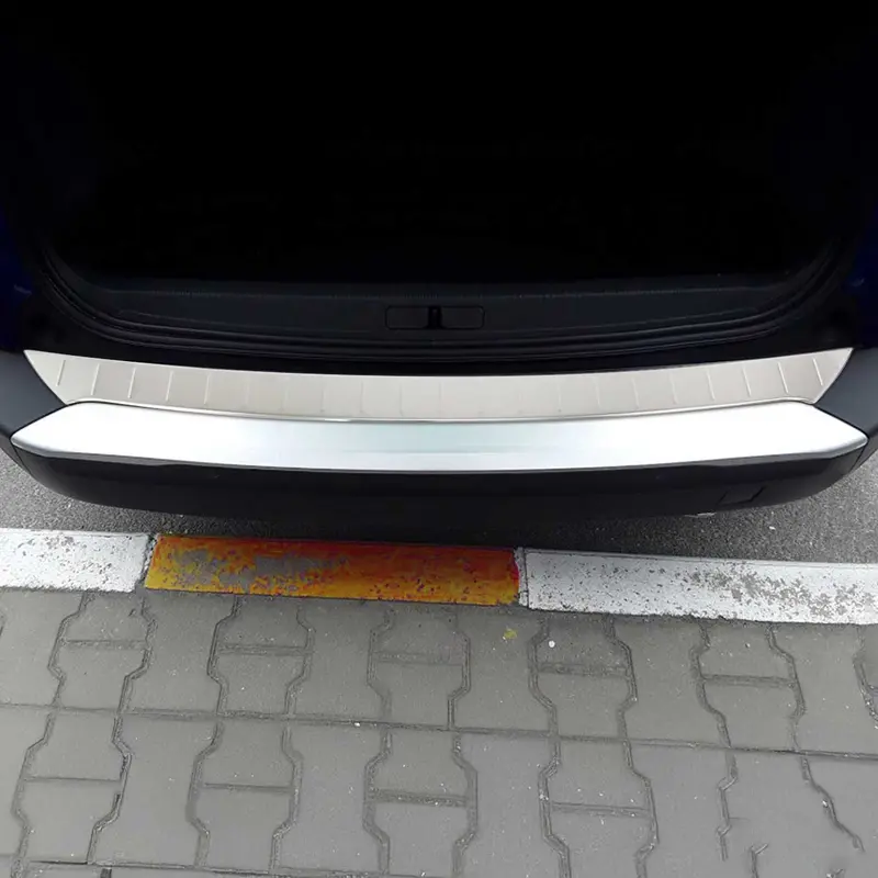 Protection de Pare-Chocs pour Peugeot 2008 II 2019-2026 Inox finition brossée