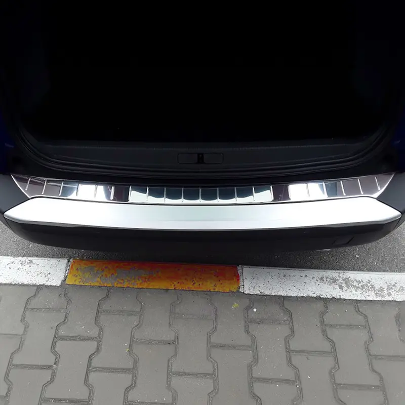Protection de Pare-Chocs pour Peugeot 2008 II 2019-2026 Inox finition polie