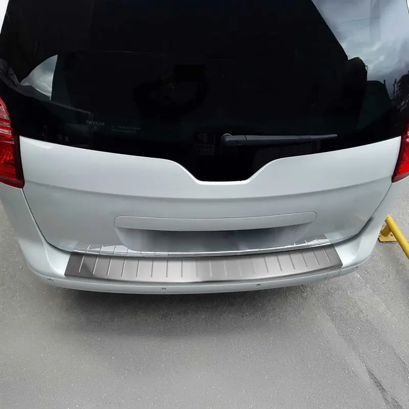Protection de Pare-Chocs pour Peugeot 5008 II 2017-2024 Inox finition brossée