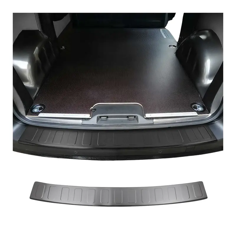 Protection de Pare-Chocs pour Peugeot Expert 2016-2026 L1 L2 Inox dark chrome