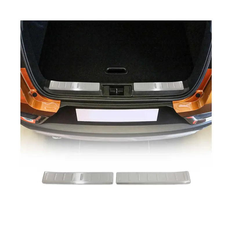 Protection de Pare-Chocs pour Renault Captur II 2019-2026 Inox brossée