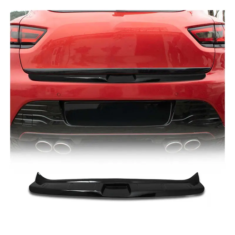 Protection de Pare-Chocs pour Renault Clio IV Hatchback 2012-19 noir brillant